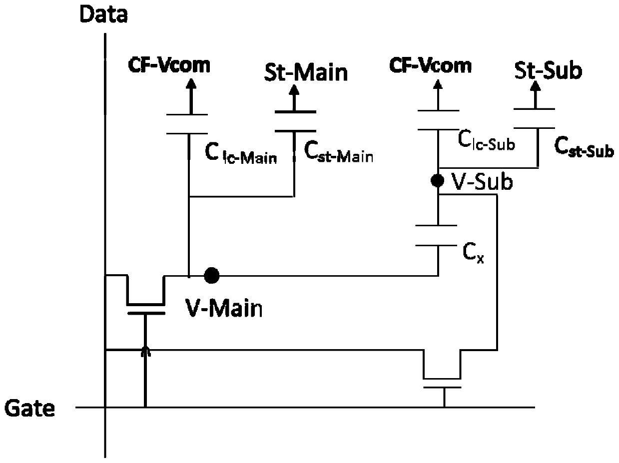 Pixel unit, pixel array and liquid crystal panel thereof