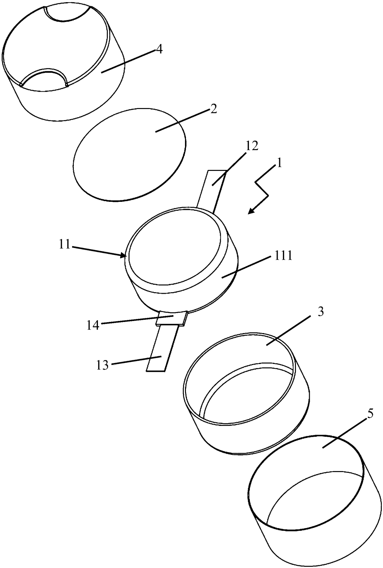 Battery comprising soft packaged battery core