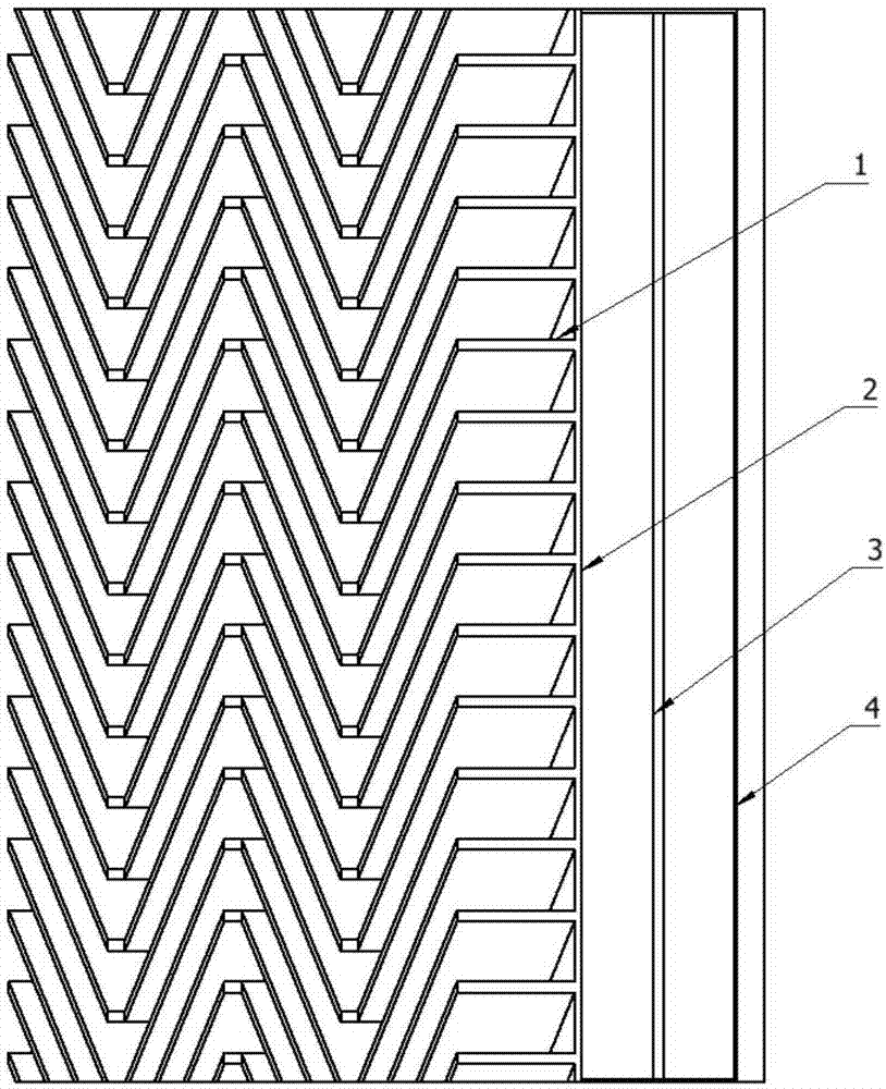 Natural heat dissipation apparatus of electronic device