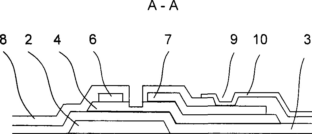 TFT-LCD array substrate and color film substrate and manufacturing method thereof