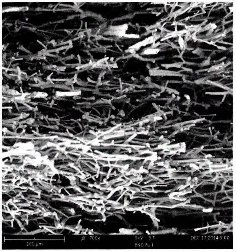 Light-weight, high temperature-resistance and heat-insulation ceramic fiber tile and making method thereof