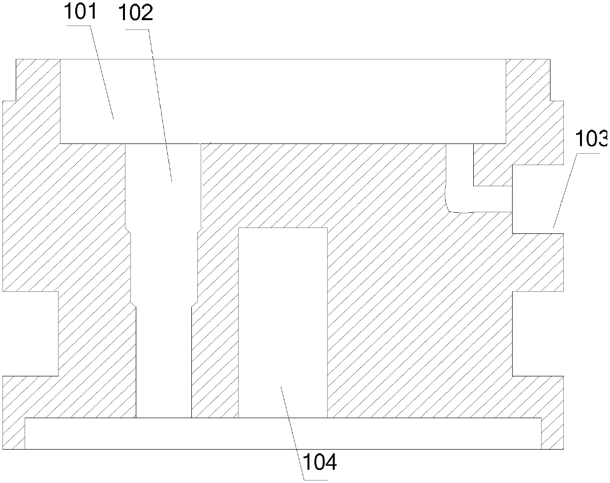 High-temperature pressure and temperature integrated composite sensor