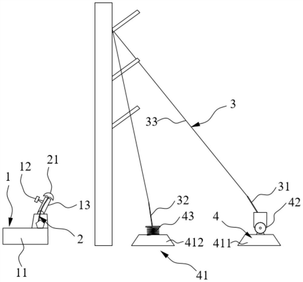 Tree cutting device and tree cutting method using same