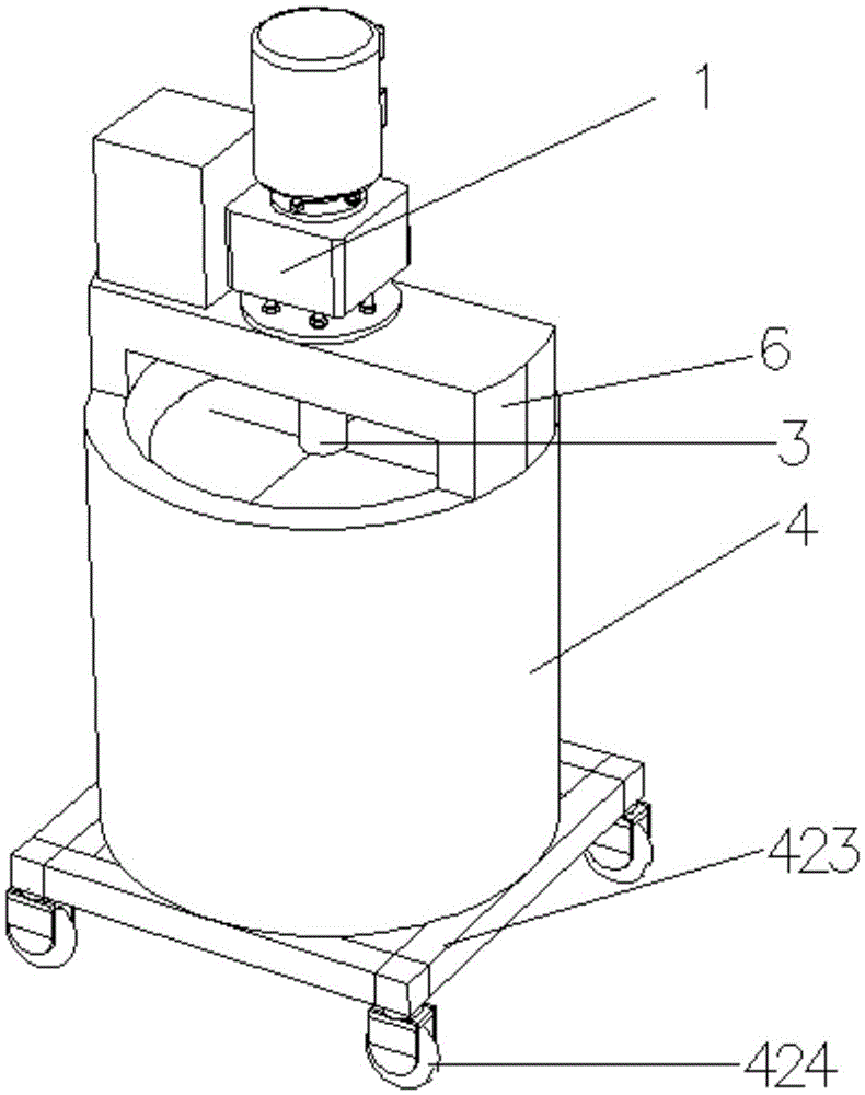 Machine for testing abrasion property of marine coating