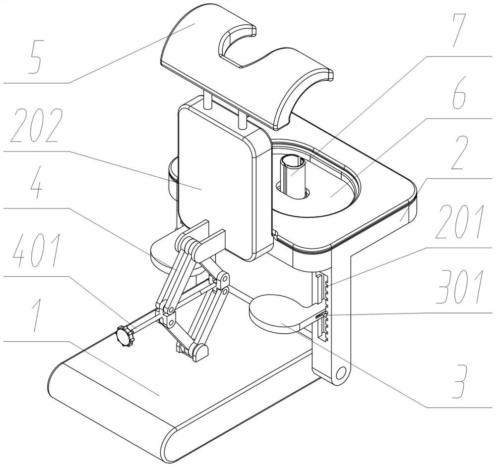 An anorectal internal examination device