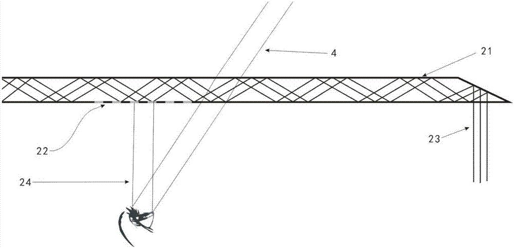 Waveguide display structure capable of improving visual experience