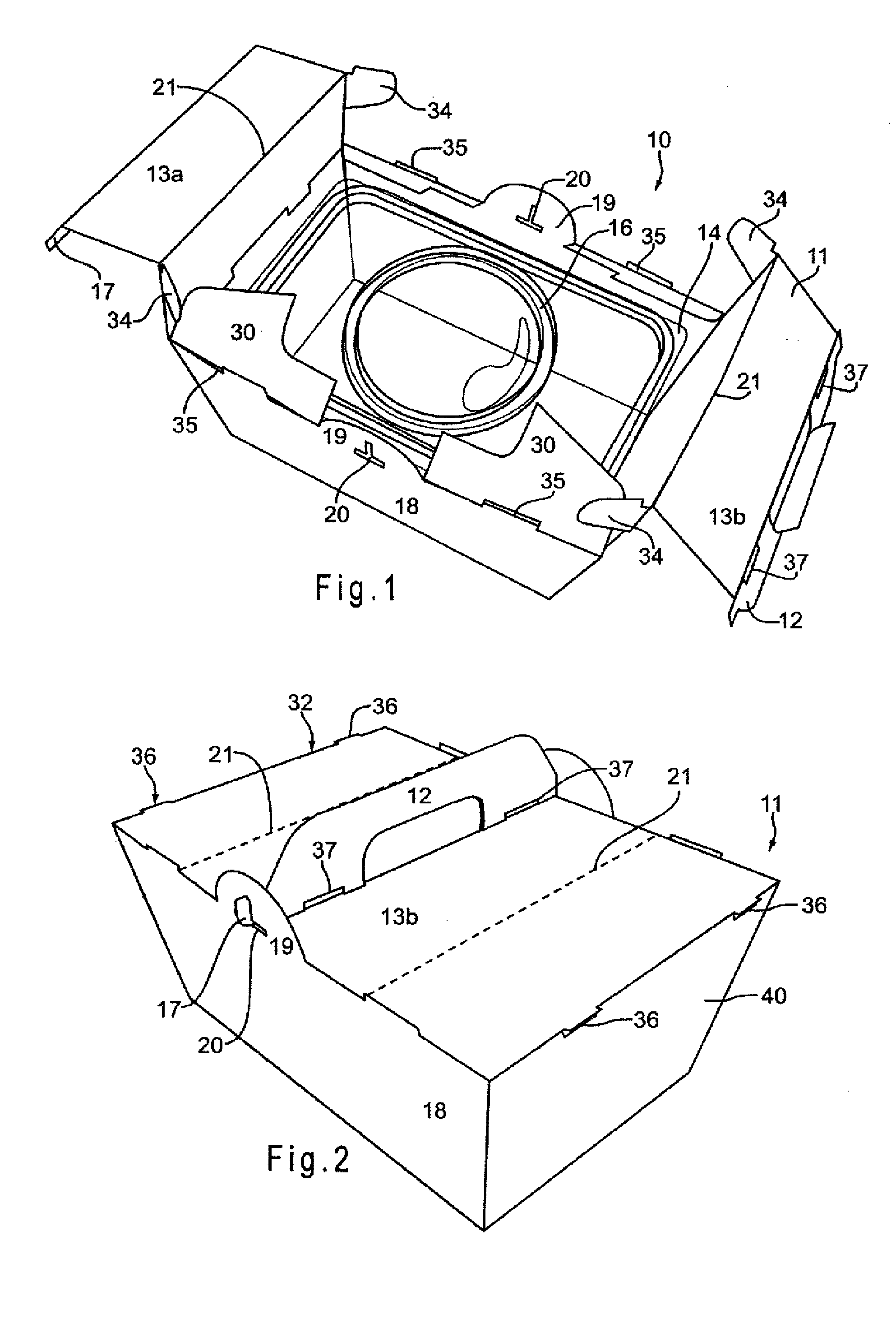 Portable food dispenser