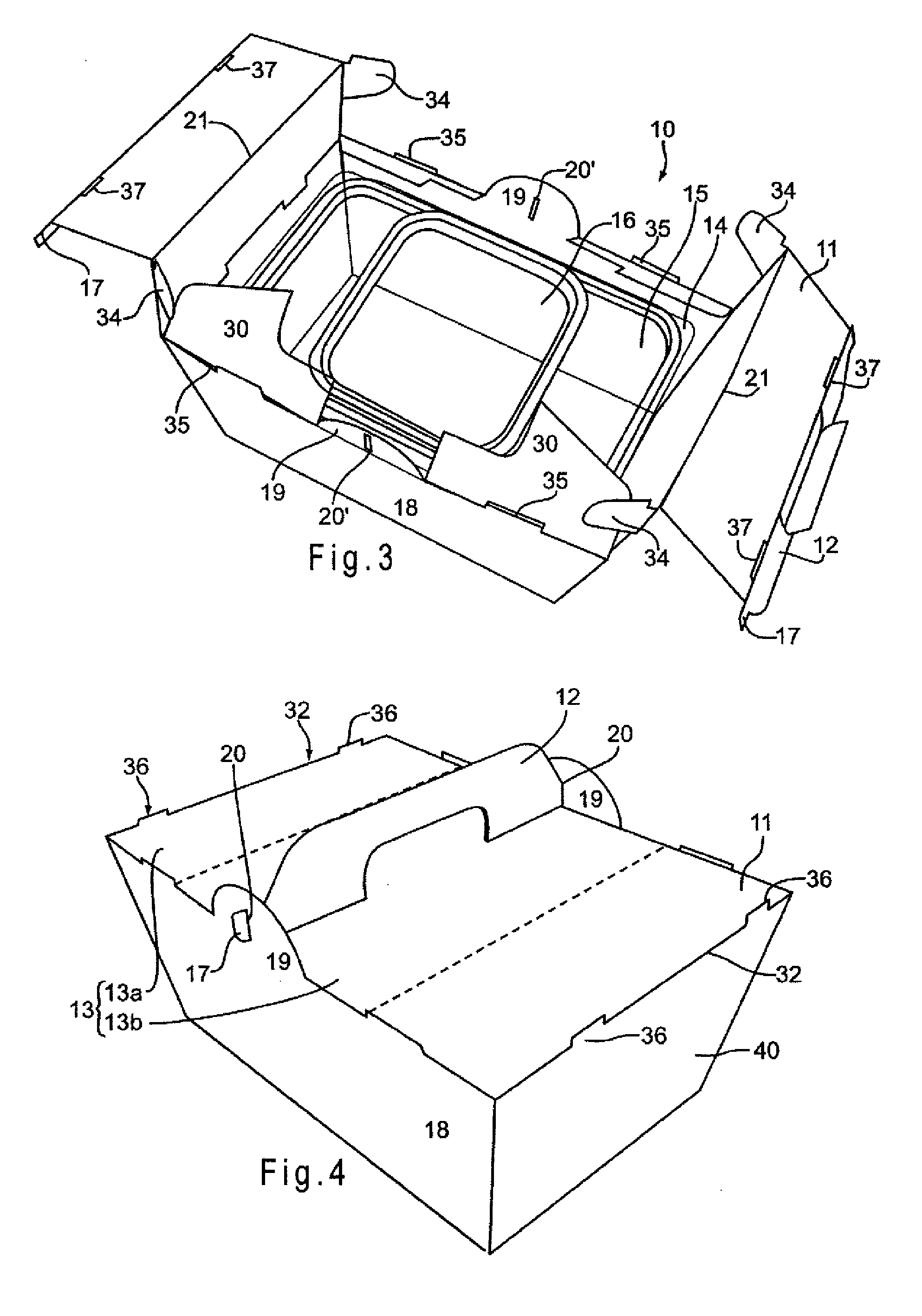 Portable food dispenser