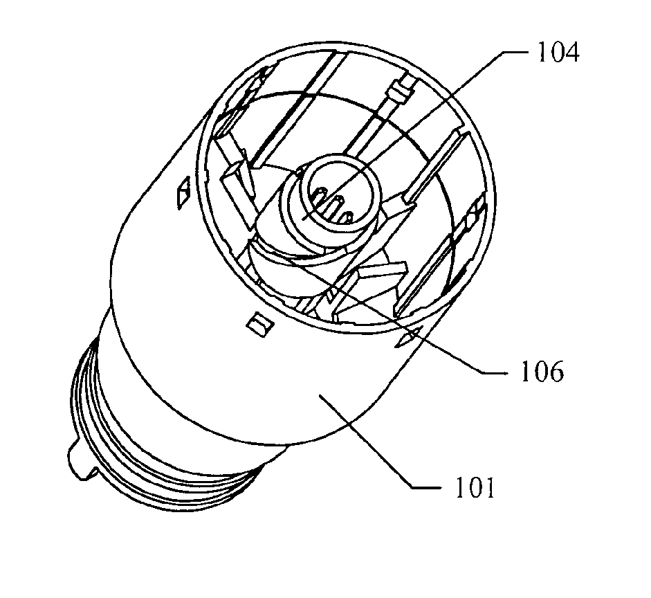 Surgical stapling head assembly with a rotary cutter