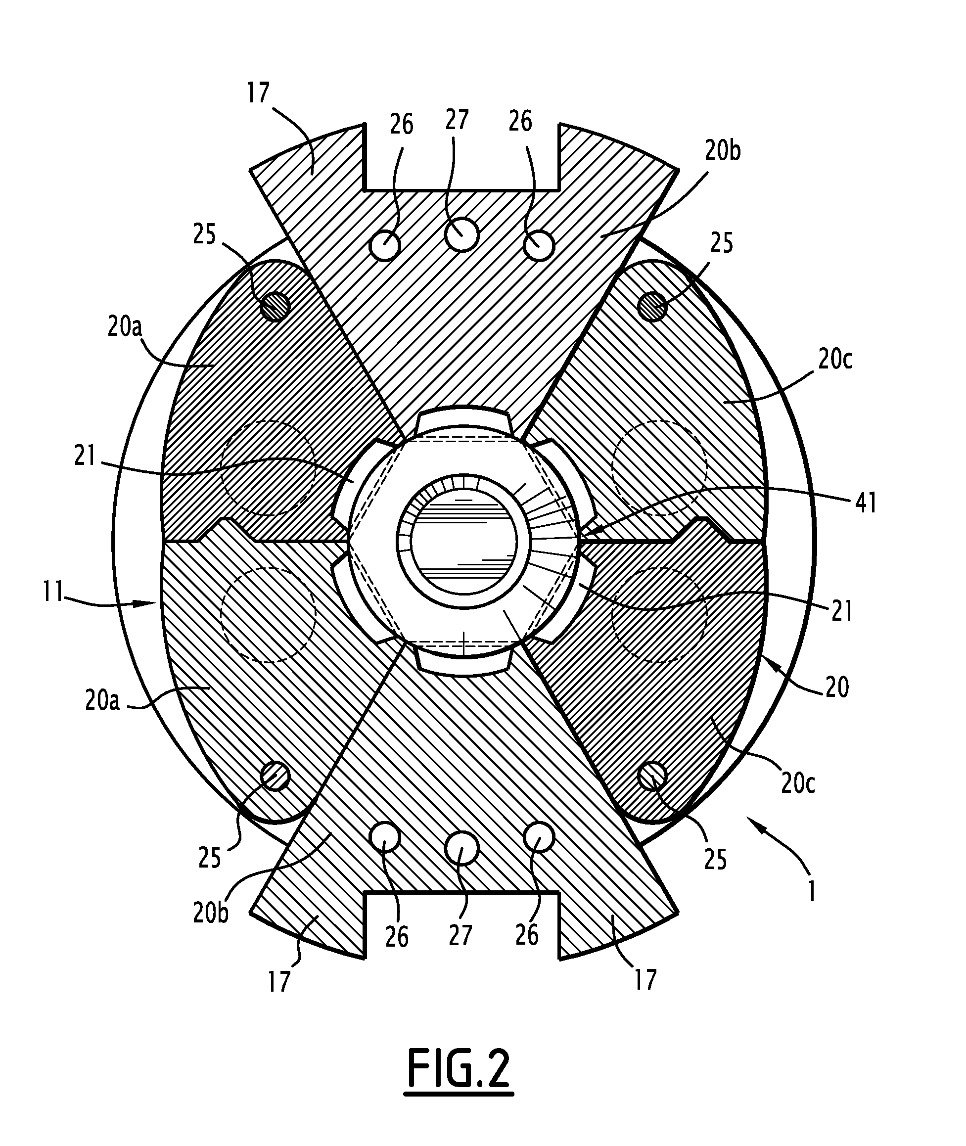 Finishing mold for shaping a glass item, for example such as a glass bottle