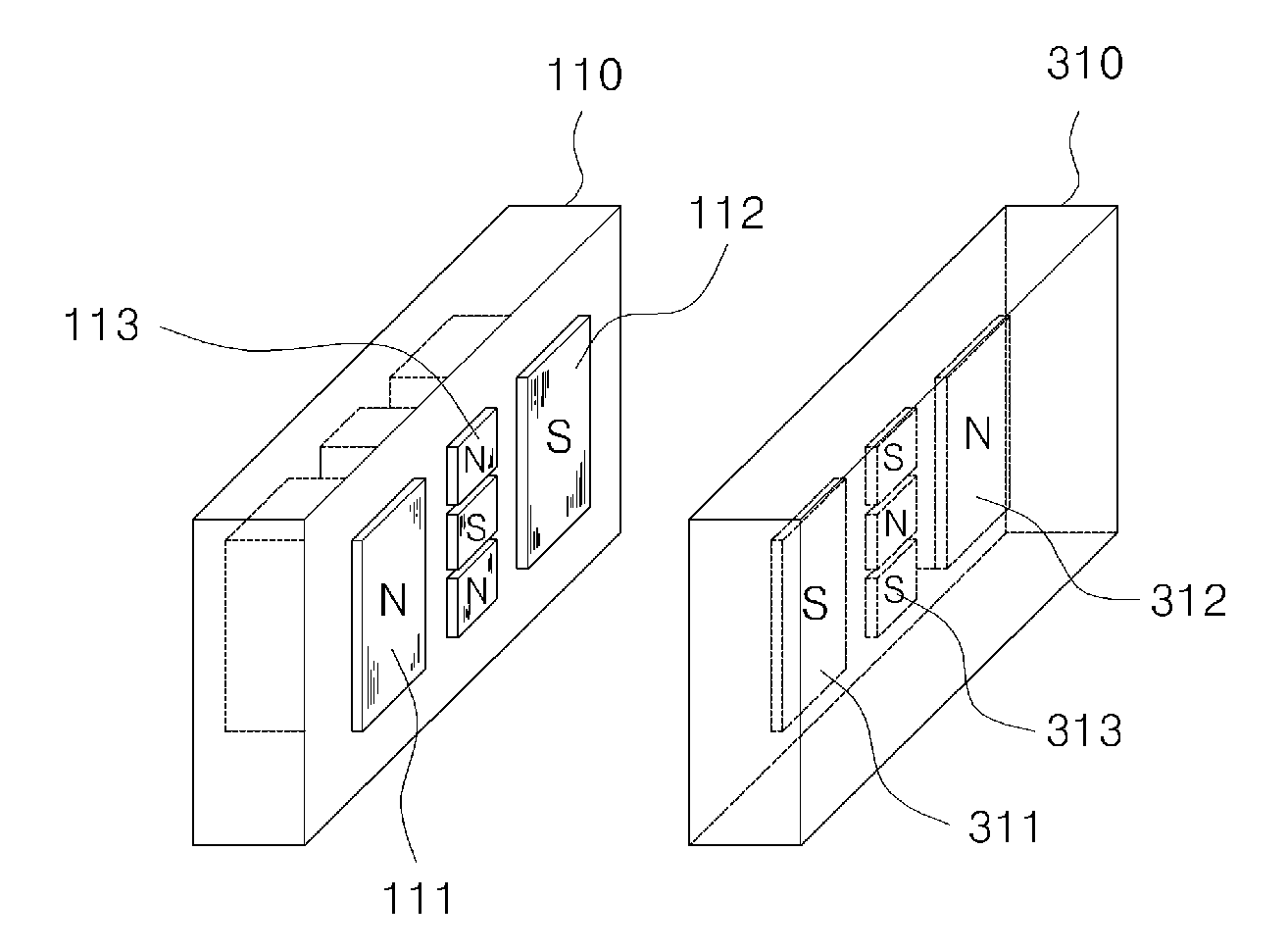 Magnetic connecting device