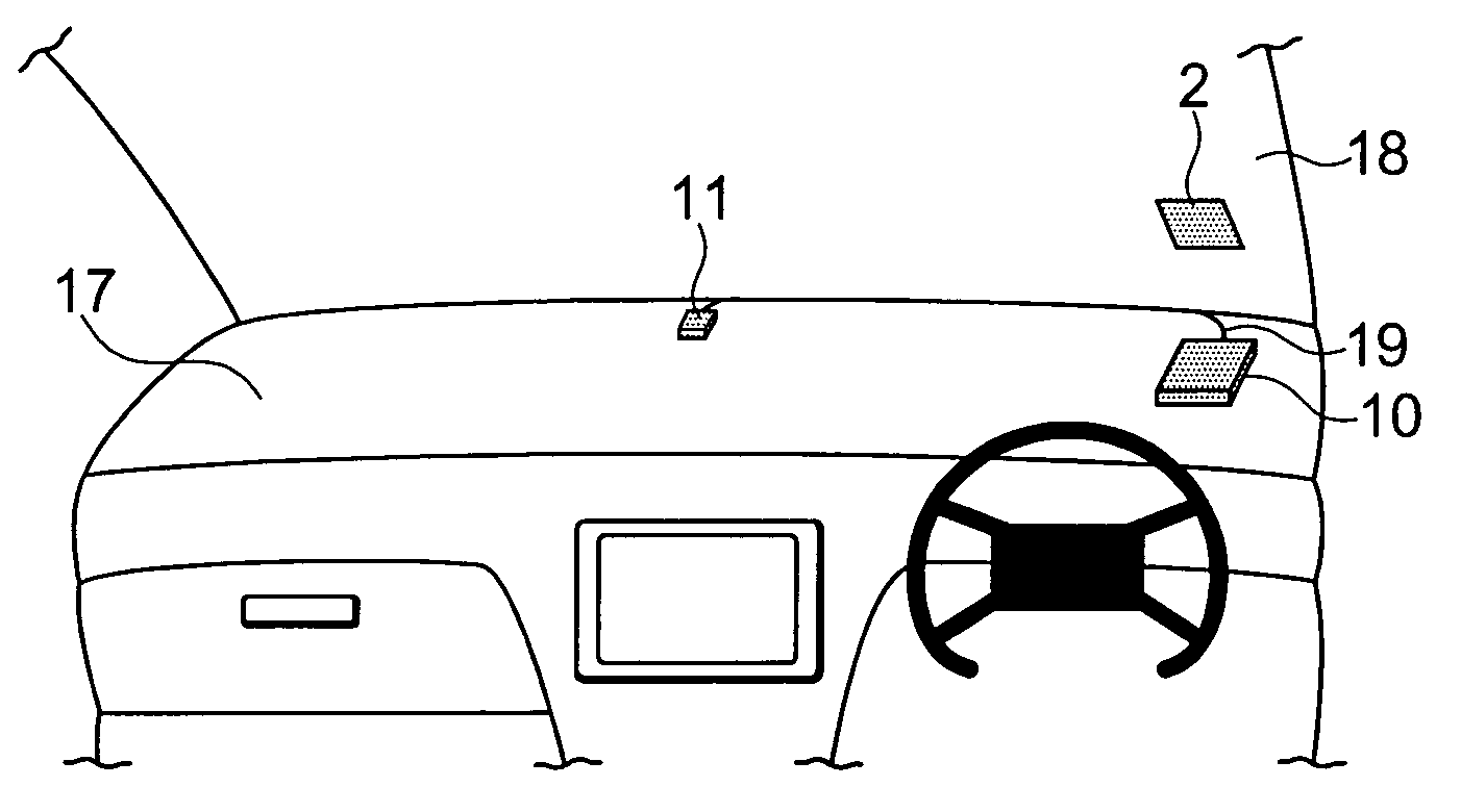 On-vehicle terminal apparatus for dedicated short range communication system