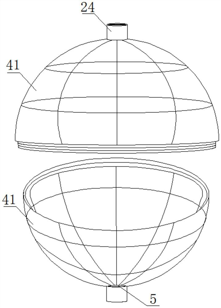 Artificial aquatic plant water purification device