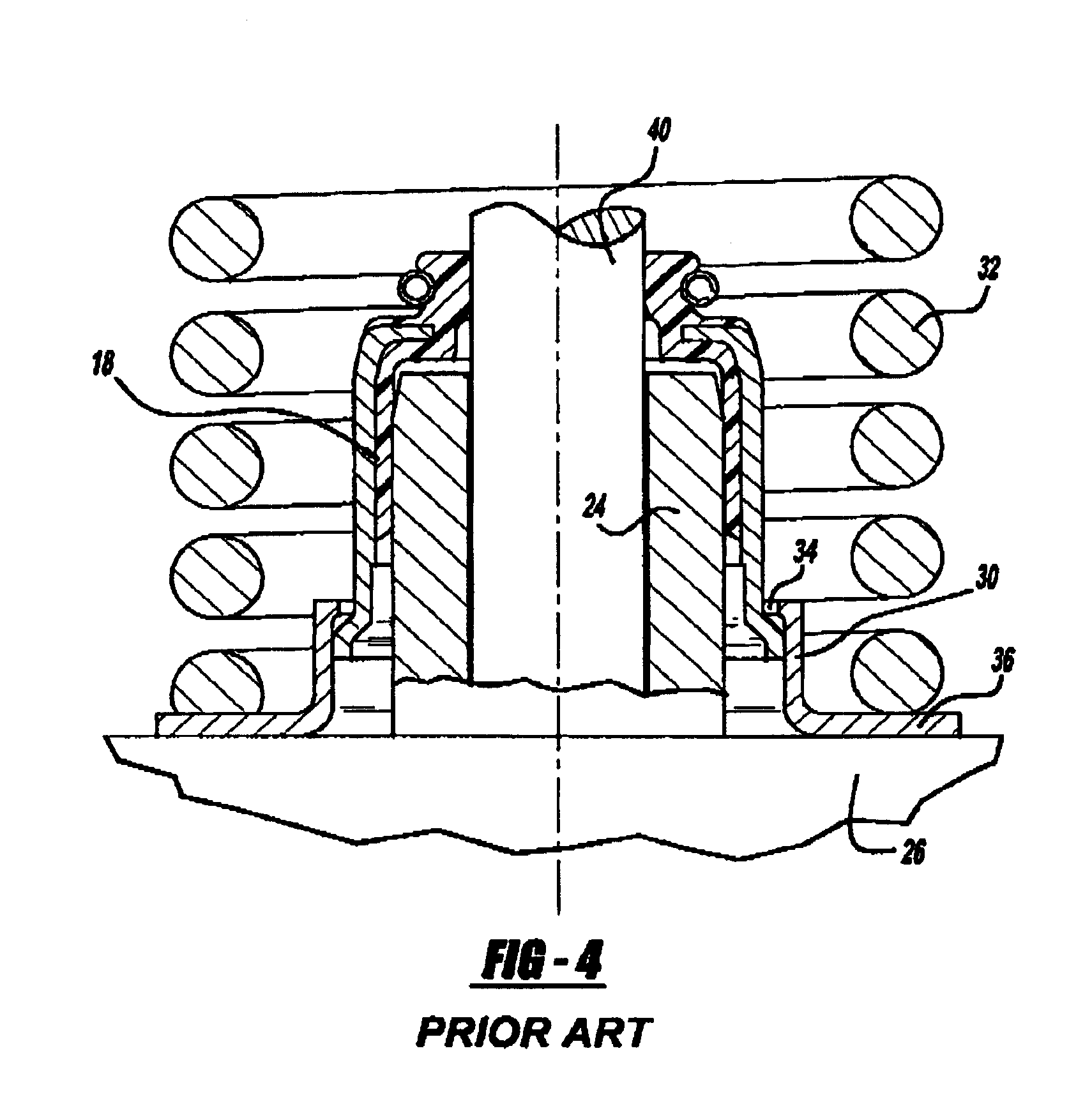 Two-piece valve stem seal