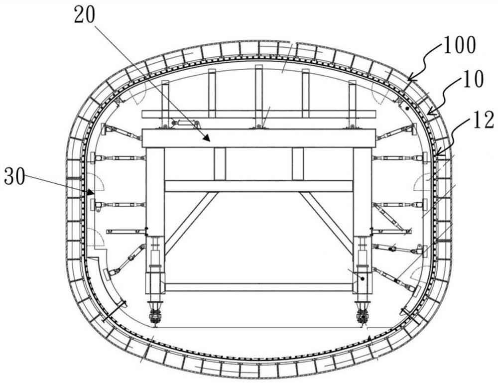 Construction Method of Secondary Lining of Steel-Concrete Composite Pipe Joint Jacking Channel