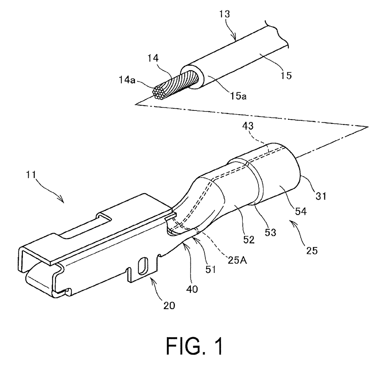 Electrical wire-connecting structure and method for manufacturing electrical wire-connecting structure