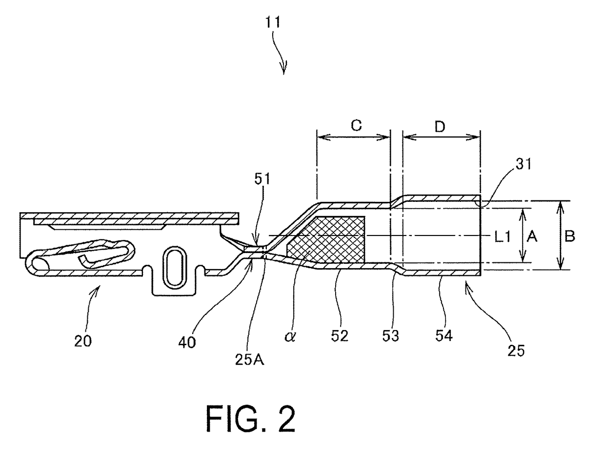 Electrical wire-connecting structure and method for manufacturing electrical wire-connecting structure