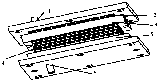 Laminating type micro-convex-table array type micro-reactor for steam reforming of methanol