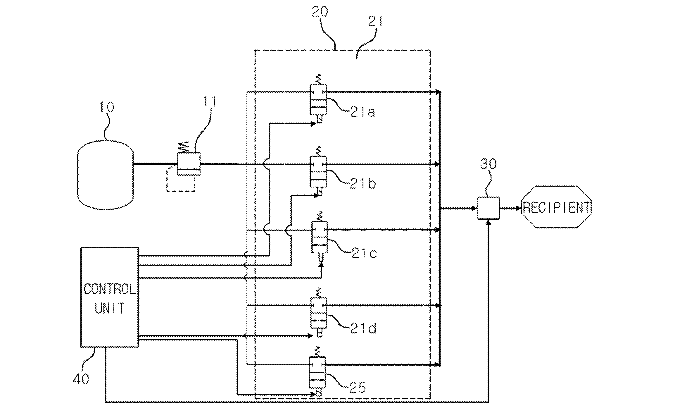 Apparatus and method for oxygen delivery