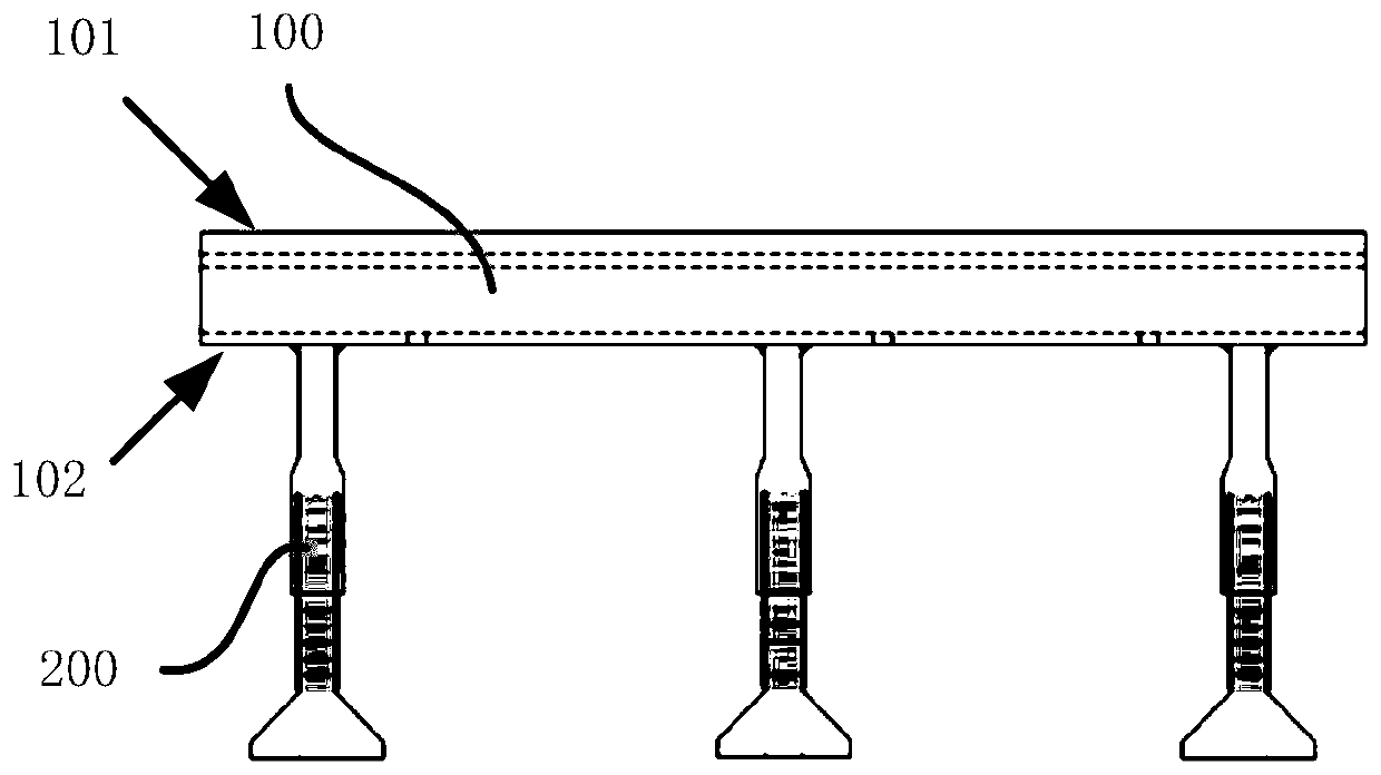 Groove type embedded part