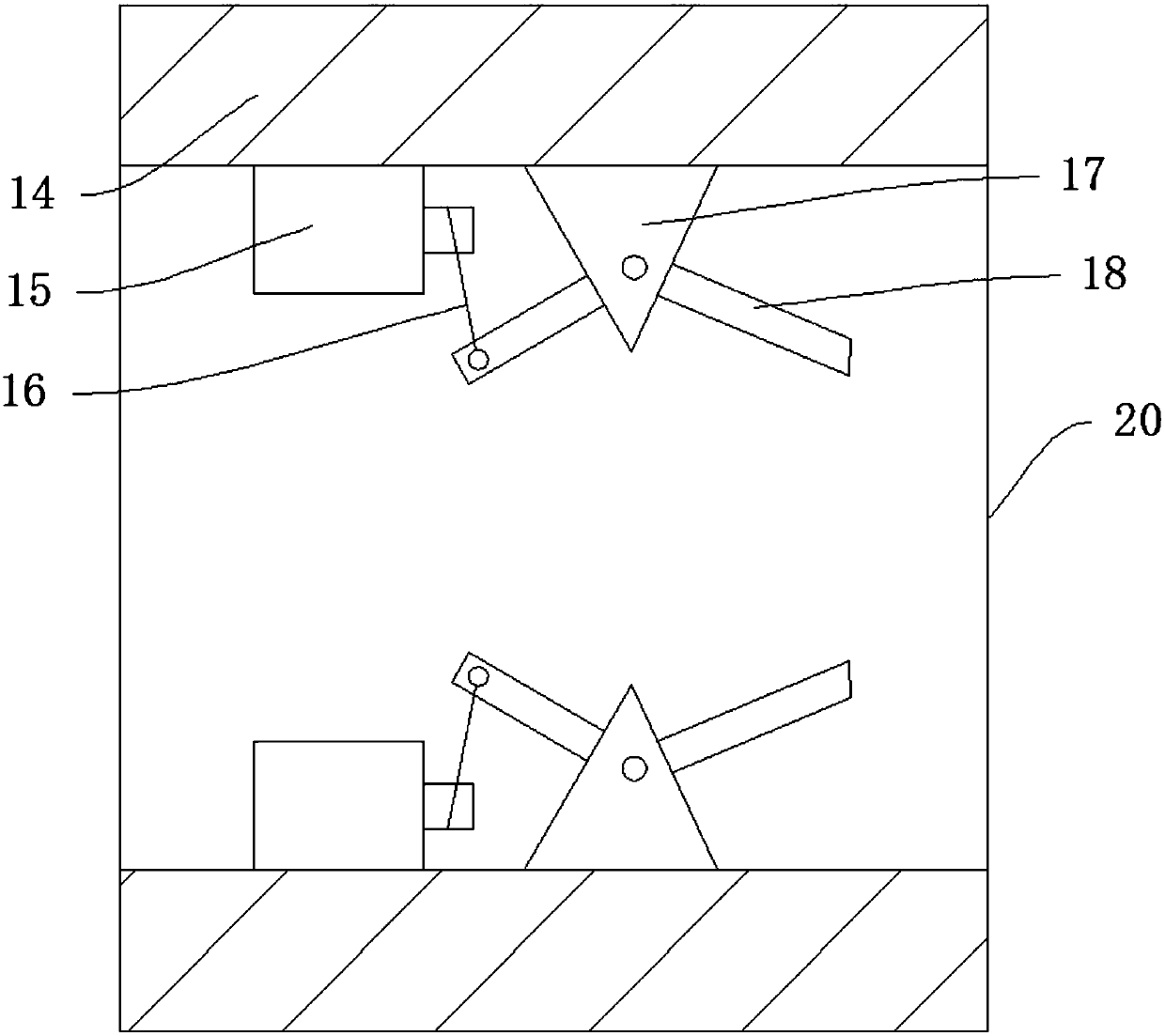 Multifunctional decoration mechanical arm device