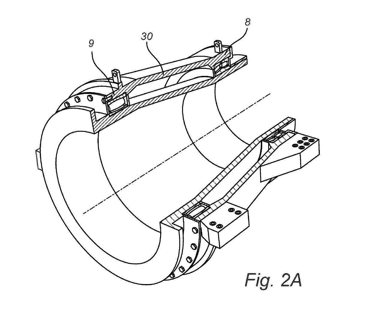 Bearing arrangement for fluid machinery application