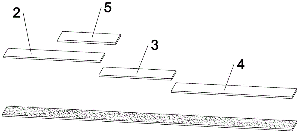 Test paper for detecting lactose content of sample and preparation method of test paper