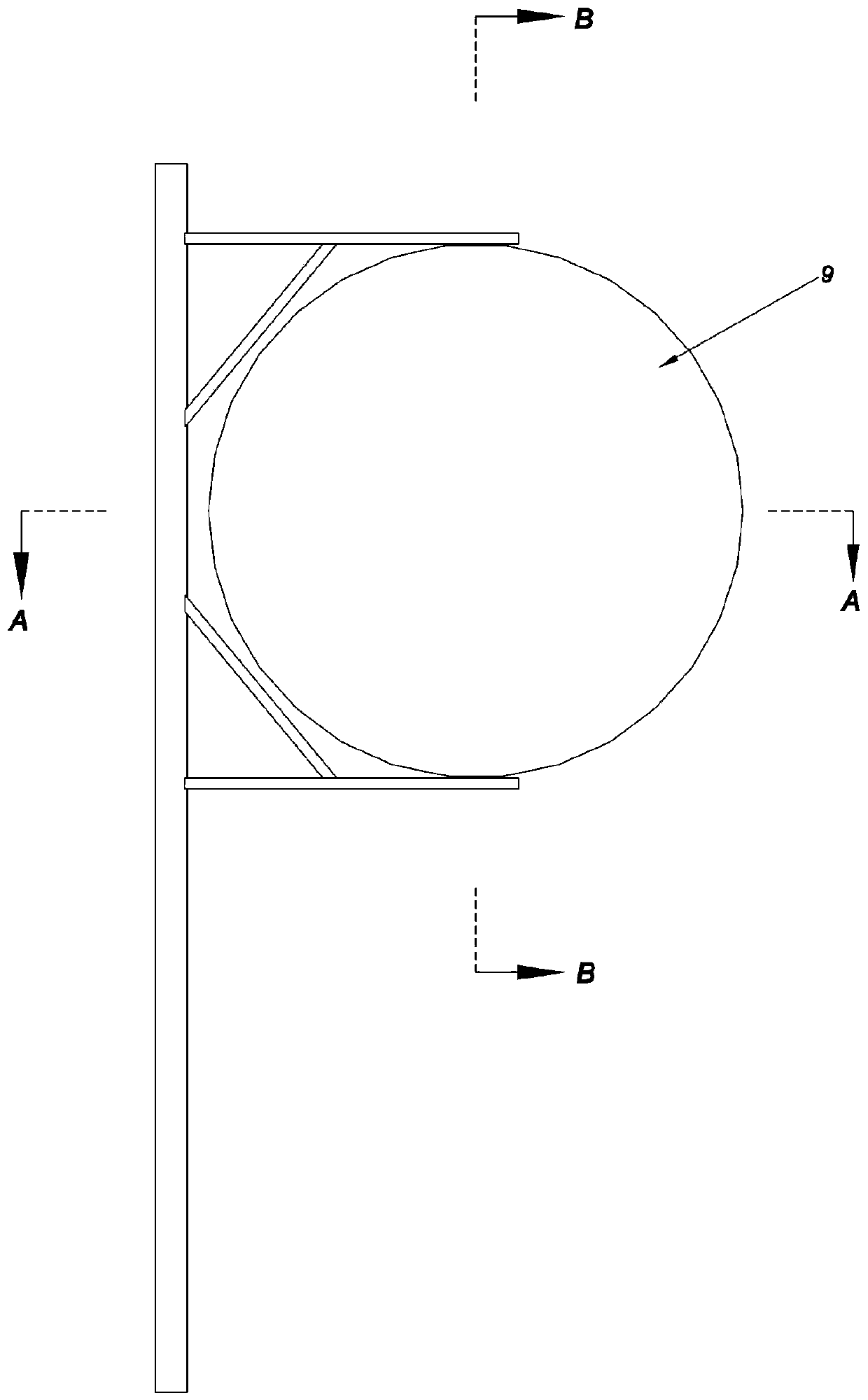 Luneberg lens antenna with movable feed source