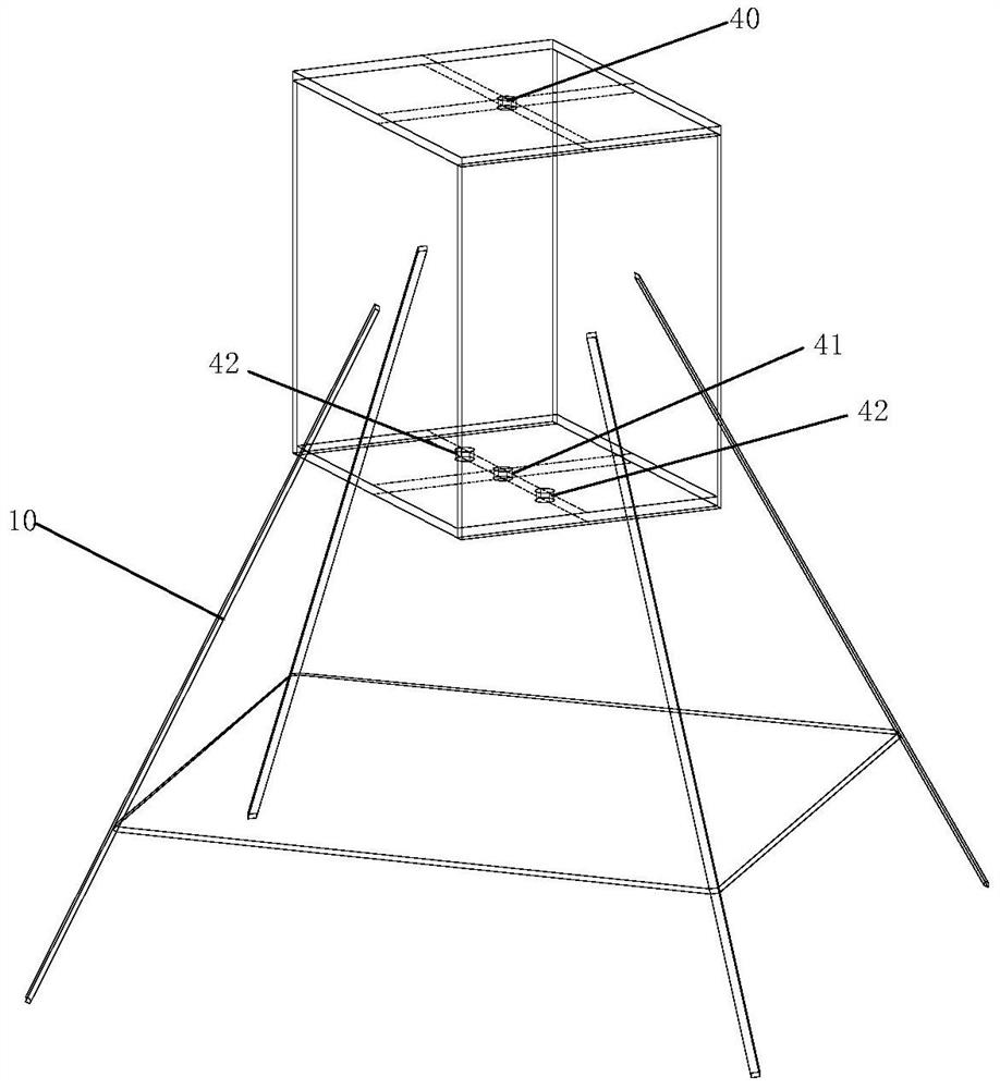 Fractured rock mass grouting simulation visual test system and test method considering stress effect