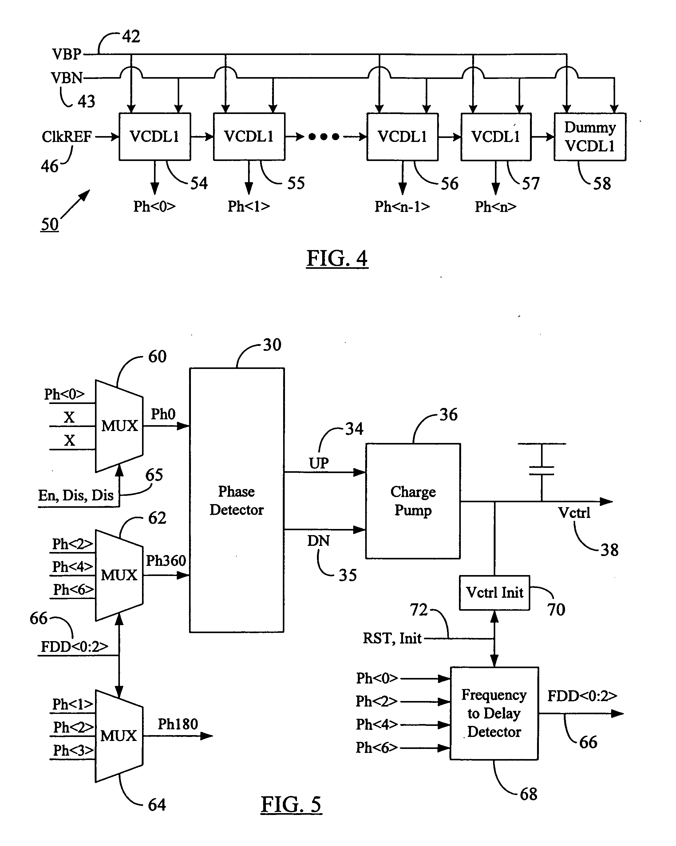 Delay stage-interweaved analog DLL/PLL