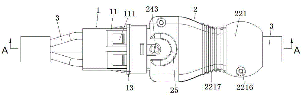 High-current input connector applied to PDU