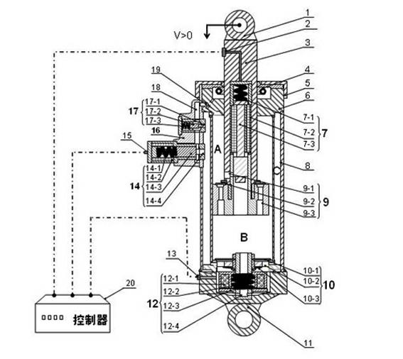 Semi-active vibration absorber