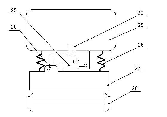 Semi-active vibration absorber