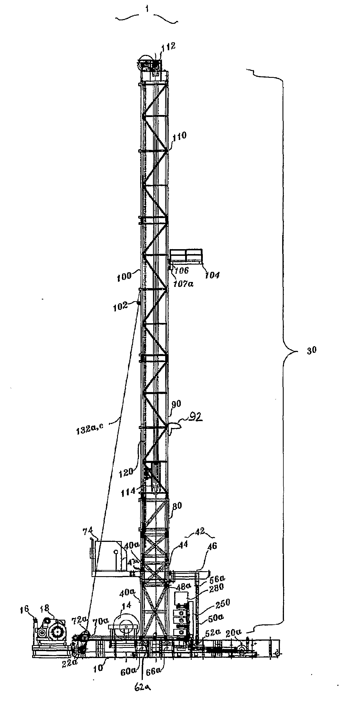 Rocket rig drilling apparatus