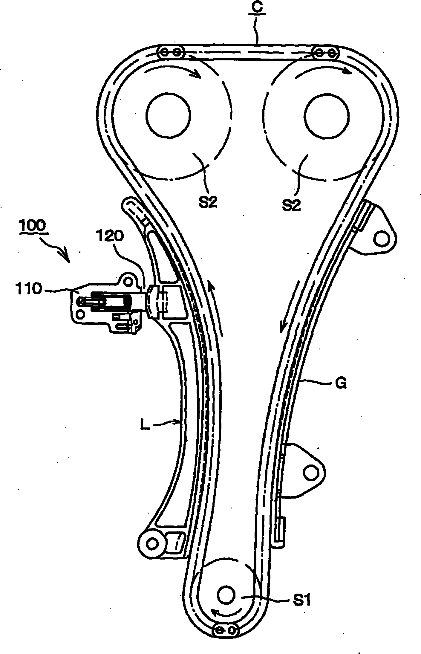 Ratchet-type tensioner