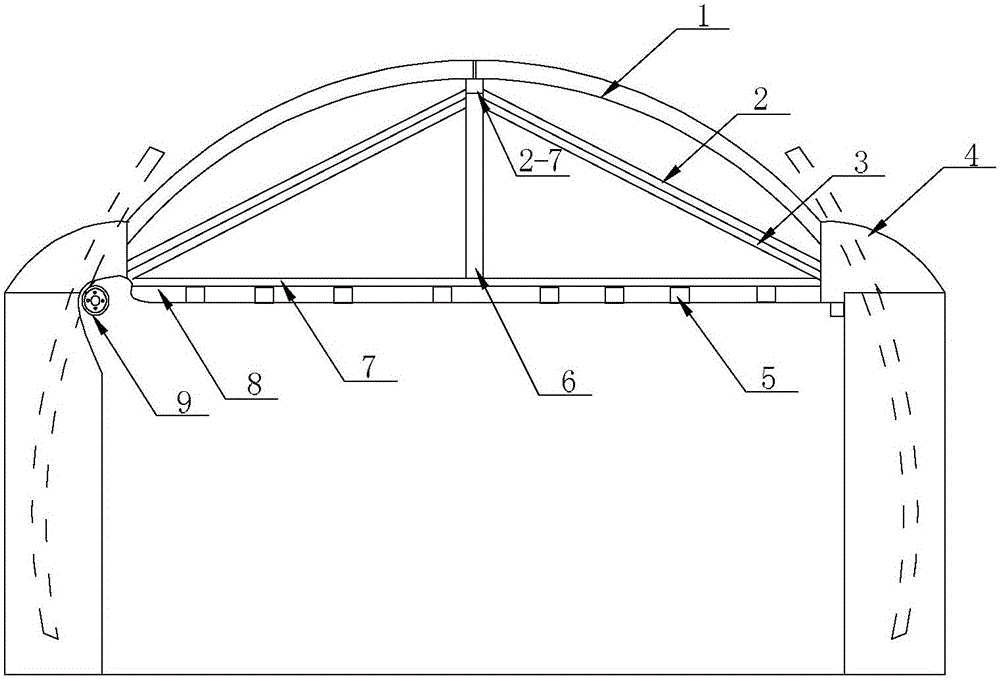 Multi-layer openable type cattle shed environment adjusting system