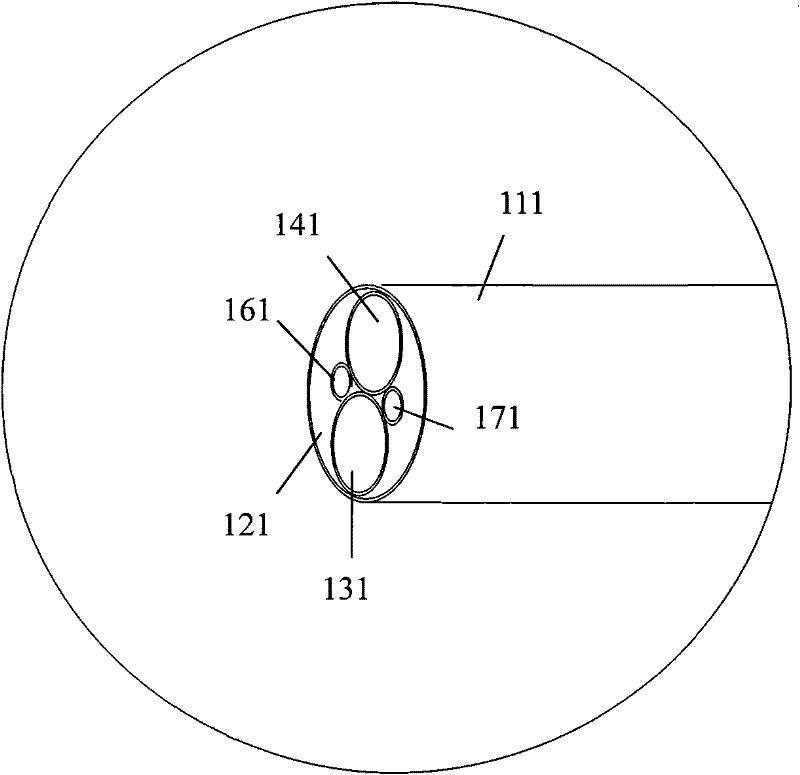 Rigid laser cholecystoscope system