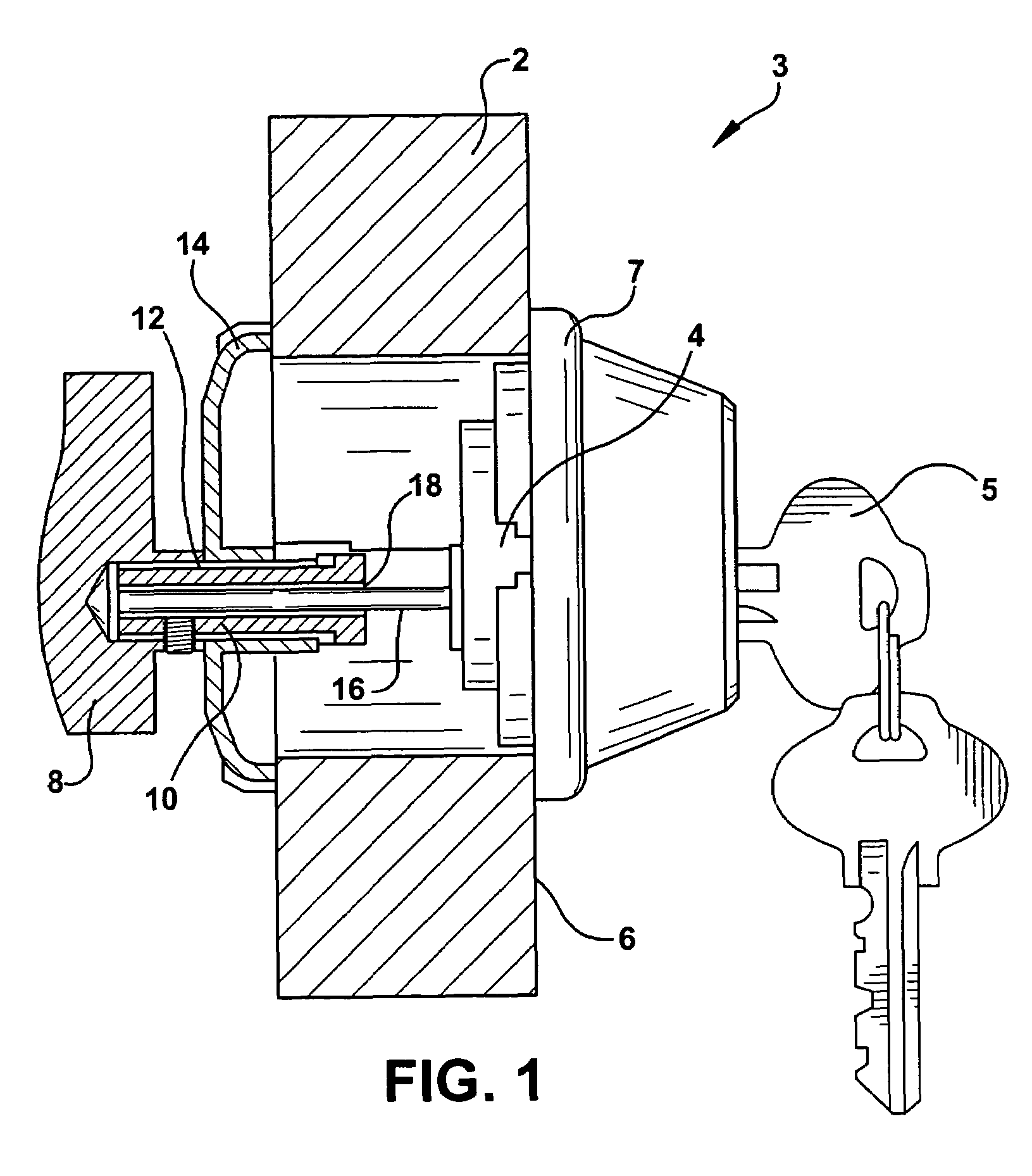 Dead locking deadbolt