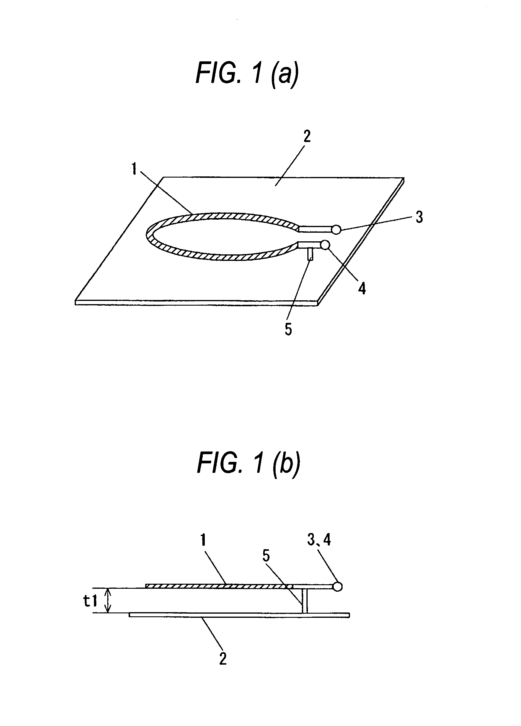 Loop antenna unit and radio communication medium processor