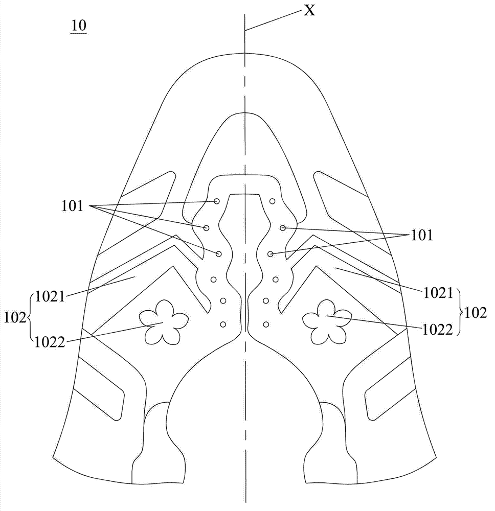 Manufacturing method of one-sheet type vamp