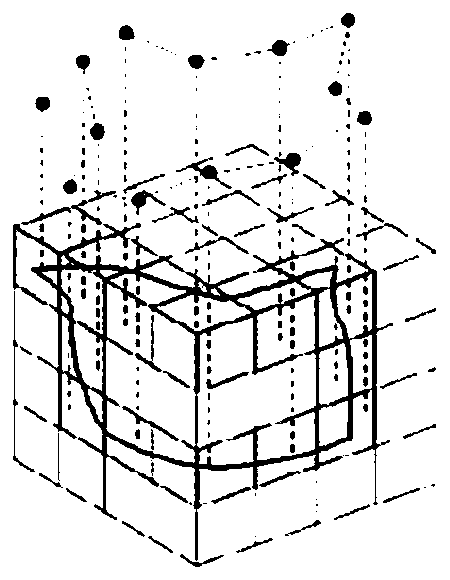 Method and device for reconstructing three-dimensional scene in real time