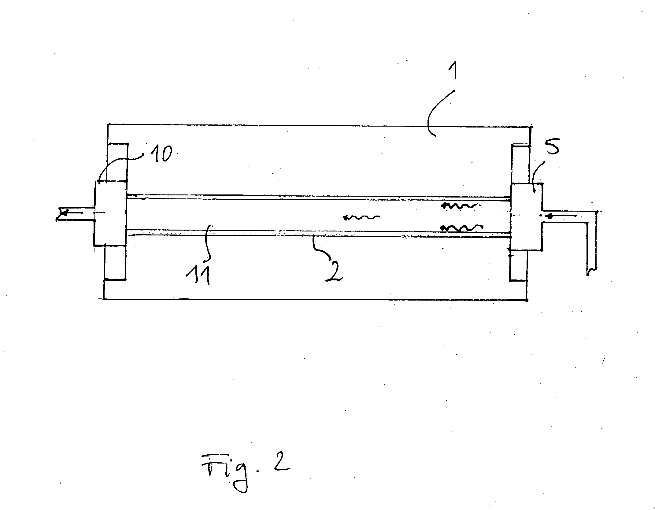 Device and method for controlling the temperature of a rotating body