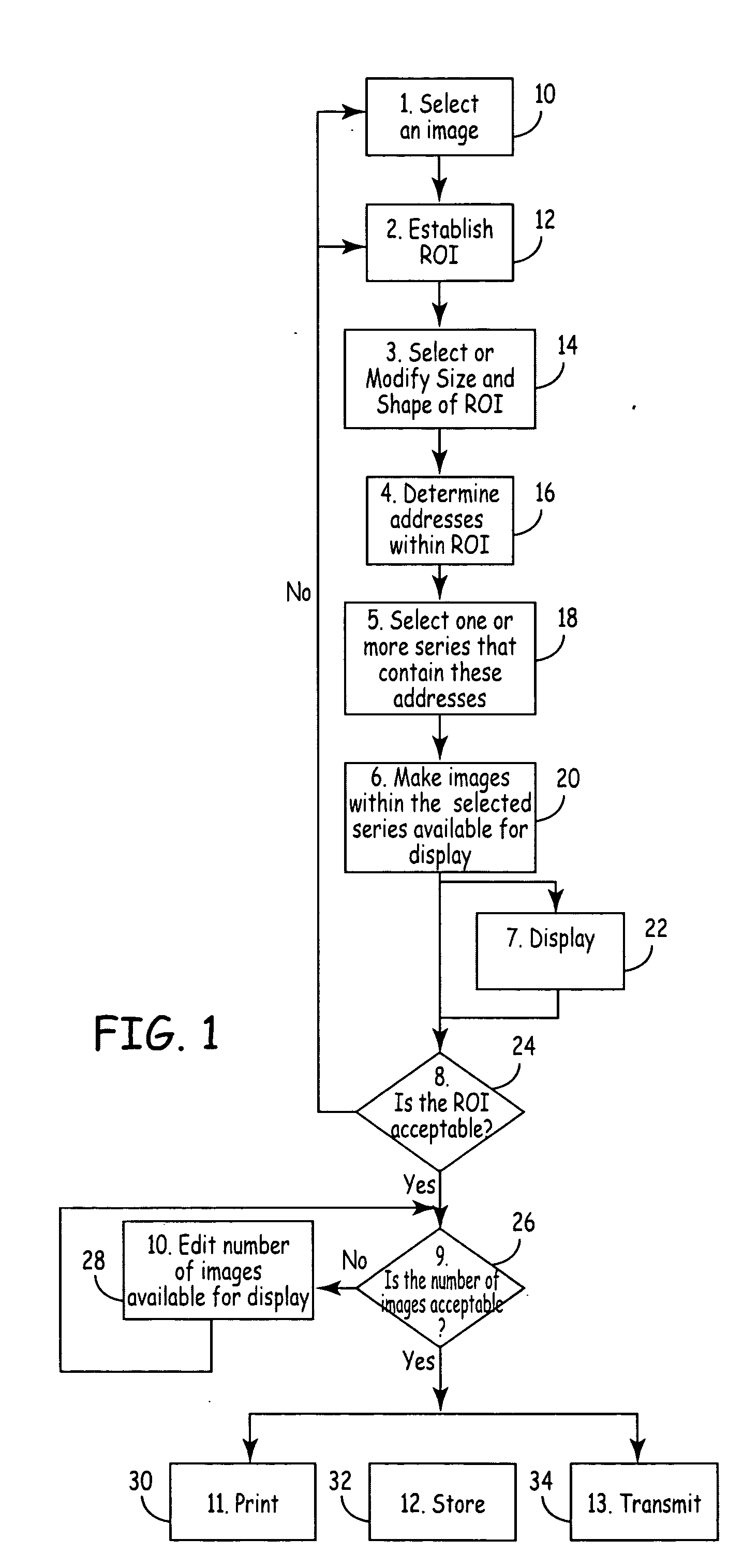 Methods and systems for image selection and display