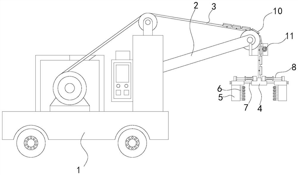 Multifunctional building construction material carrying device