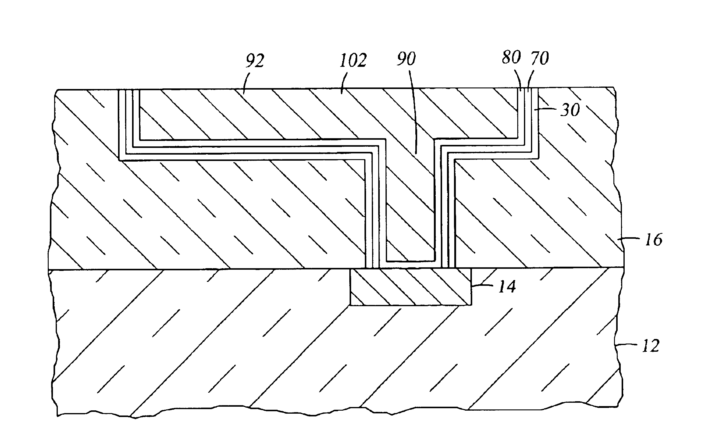 Tantalum barrier layer for copper metallization