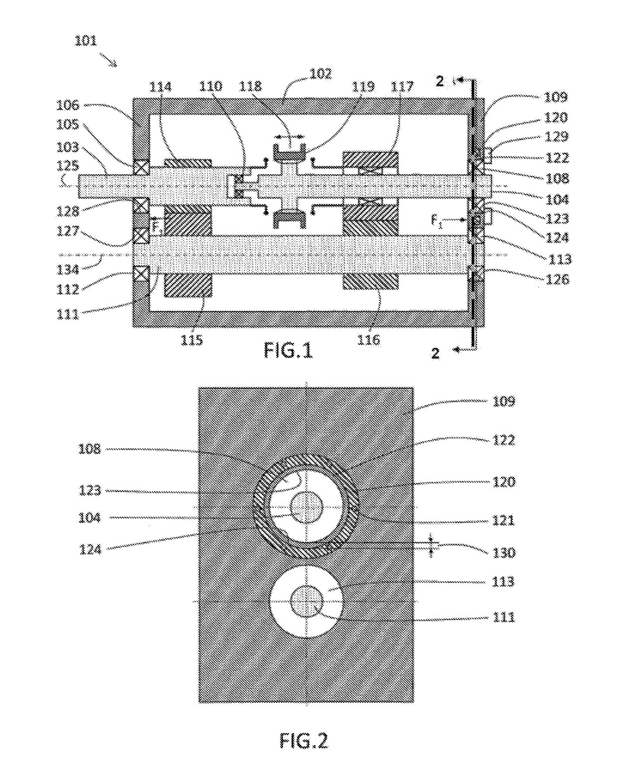 Multi-ratio gearbox housing