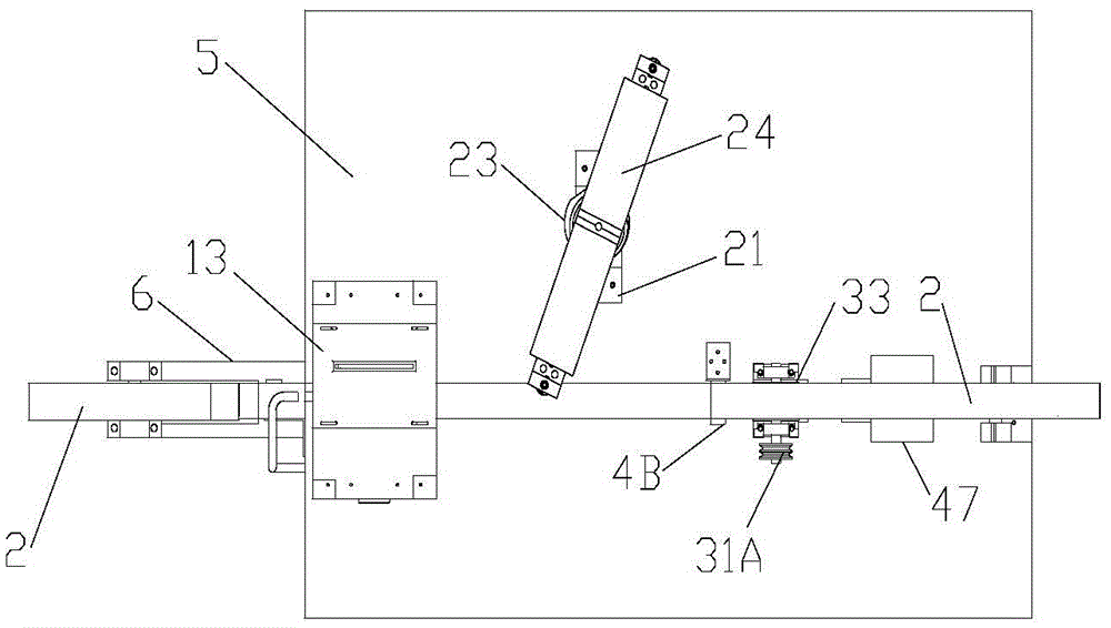 A kind of maize directional seed tape making device