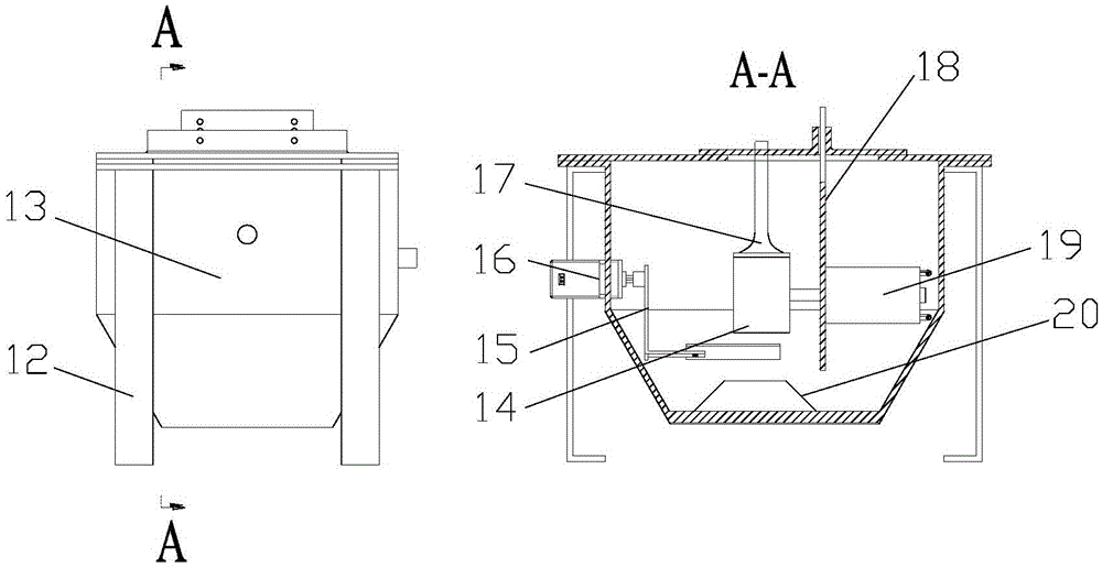 A kind of maize directional seed tape making device