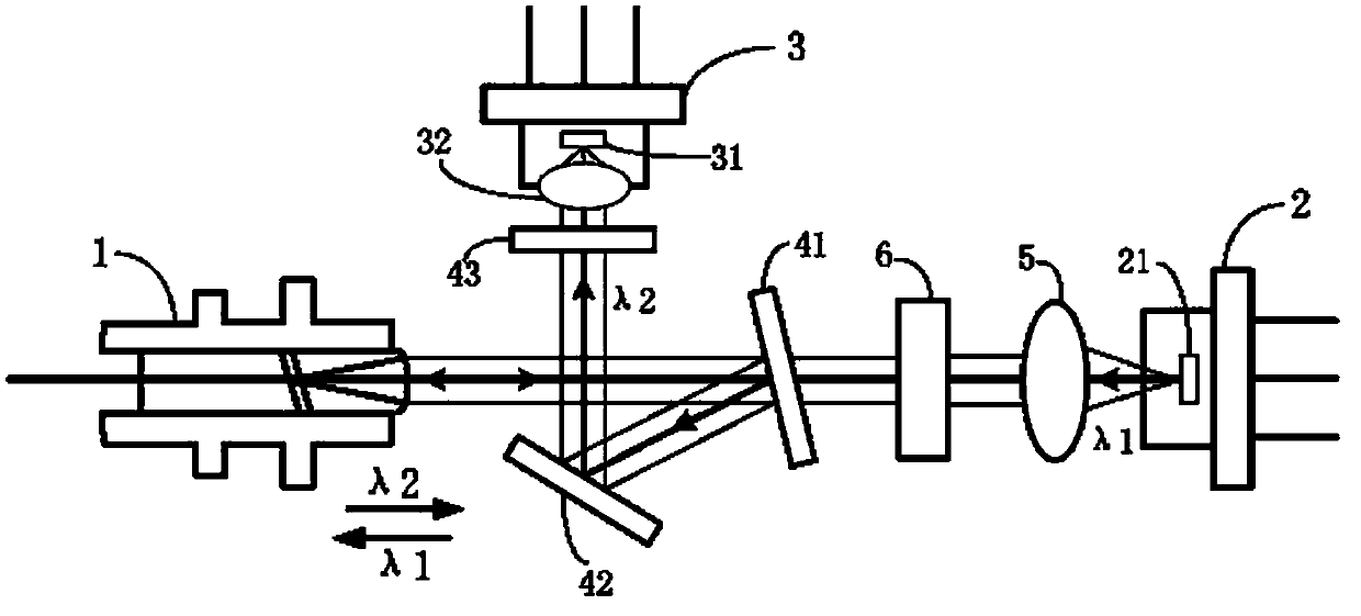 High-speed transmitting and receiving module for 5G intermediate transmission