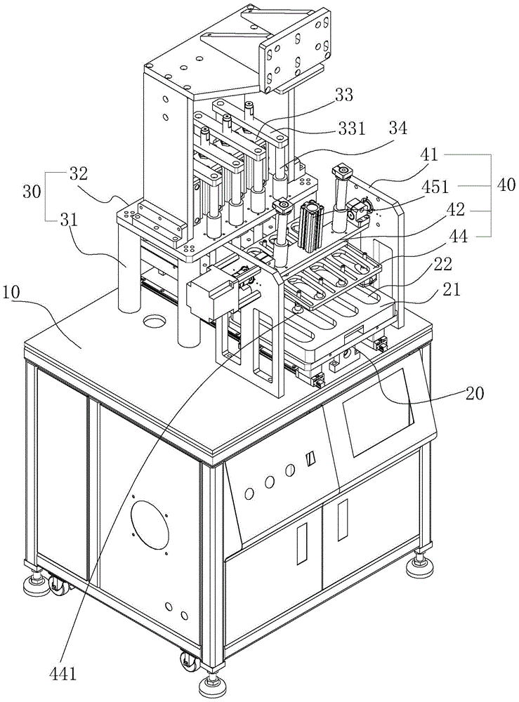 A pressing device